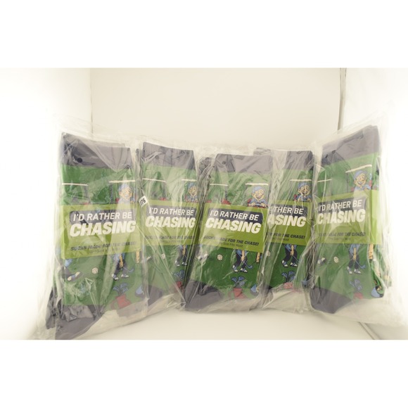 Other - I'd Rather Be Chasing Golf Socks NWT Lot of 10